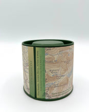 Load image into Gallery viewer, Vintage Map Travel Tin - Two Medicine Lake, Glacier Park