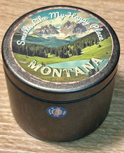 Load image into Gallery viewer, Montana Postcard Tins, 6-Pack of 4 oz Premium Travel Candles