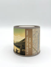 Load image into Gallery viewer, Vintage Map Travel Tin - St Mary's Lake - East Glacier