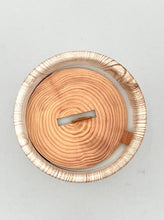 Load image into Gallery viewer, Biophilia: Beautiful Wood/Ceramic Hinoki Scented Candle