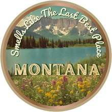 Load image into Gallery viewer, Montana Postcard Tins, 6-Pack of 4 oz Premium Travel Candles