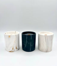Load image into Gallery viewer, Biophilia: Black Marble ~ Fresh Earth Scented Candle