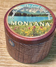 Load image into Gallery viewer, Montana Postcard Tins, 6-Pack of 4 oz Premium Travel Candles