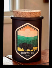 Load image into Gallery viewer, Flathead Lake Montana Candle with Wood /Reusable Label
