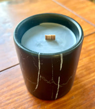 Load image into Gallery viewer, Biophilia: Black Marble ~ Fresh Earth Scented Candle
