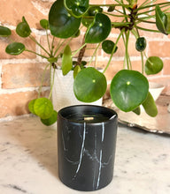 Load image into Gallery viewer, Biophilia: Black Marble ~ Fresh Earth Scented Candle
