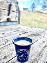 Load image into Gallery viewer, Enamel Reusable Candle - Find Your Wild
