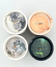 Load image into Gallery viewer, Biophilia: Black Marble ~ Fresh Earth Scented Candle

