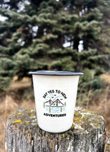Load image into Gallery viewer, Reusable Enamel Camp Cup Scented Candle for Adventure Lovers
