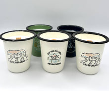 Load image into Gallery viewer, California Bear Camp Cup - Reusable Scented Candle
