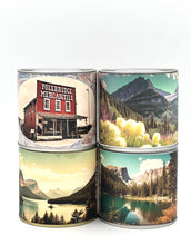 Load image into Gallery viewer, Vintage Map Travel Tin - Old Faithful, Yellowstone Park

