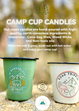 Load image into Gallery viewer, Reusable Enamel Camp Cup Scented Candle for Adventure Lovers
