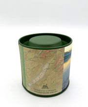 Load image into Gallery viewer, Vintage Map Travel Tin - Lake McDonald, Montana
