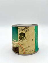 Load image into Gallery viewer, Vintage Map Travel Tin - Old Faithful, Yellowstone Park
