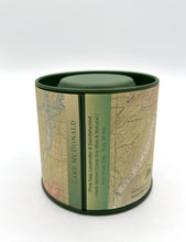 Load image into Gallery viewer, Vintage Map Travel Tin - Lake McDonald, Montana
