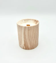 Load image into Gallery viewer, Biophilia:  Beautiful Wood/Ceramic Hinoki Scented Candle
