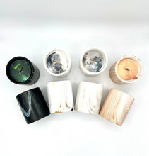 Load image into Gallery viewer, Biophilia: White Marble + Pure Fresh Air Scented Candle
