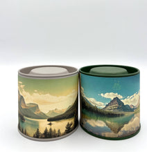 Load image into Gallery viewer, Vintage Map Travel Tin - Two Medicine Lake, Glacier Park
