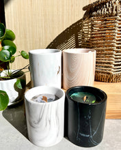 Load image into Gallery viewer, Biophilia: Black Marble ~ Fresh Earth Scented Candle
