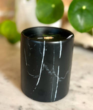 Load image into Gallery viewer, Biophilia: Black Marble ~ Fresh Earth Scented Candle
