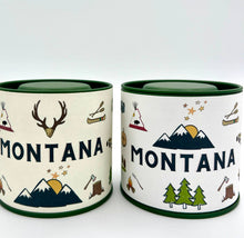 Load image into Gallery viewer, Pine Scented Candle Montana Travel Tin
