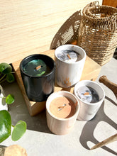 Load image into Gallery viewer, Biophilia: Black Marble ~ Fresh Earth Scented Candle
