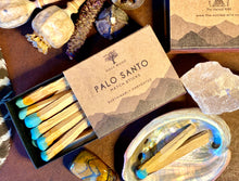 Load image into Gallery viewer, Palo Santo matchsticks for cleansing and meditation

